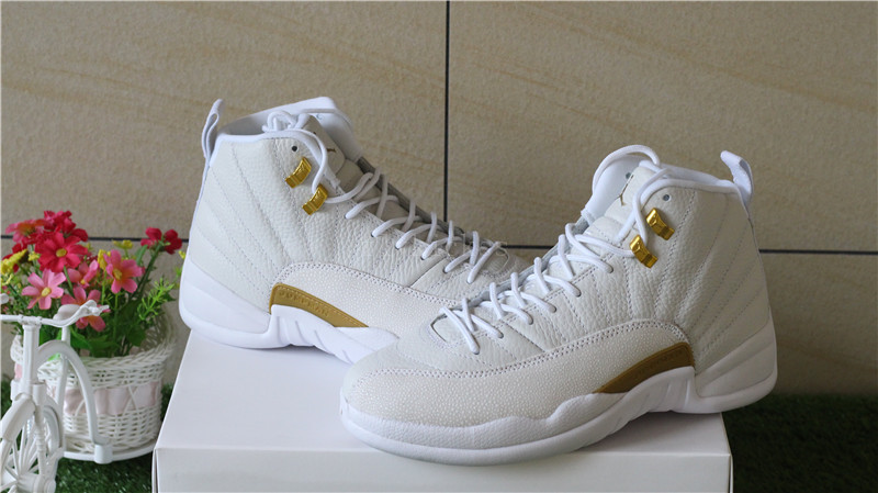 Air Jordan 12 White OVO New
